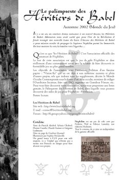 Illustration de Palimpseste 01